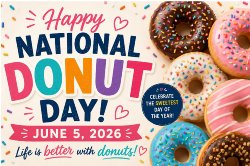 NATIONAL DONUT DAY 2026